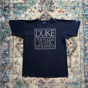 Vintage Champion NCAA Duke The School Of Business T-shirt
